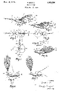 Ernest Liotta Fishing Lure Patent Assigned to Al Foss
