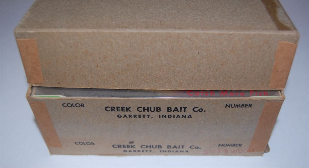 Creek Chub Master Carton of one Dozen 3214W Plunkers