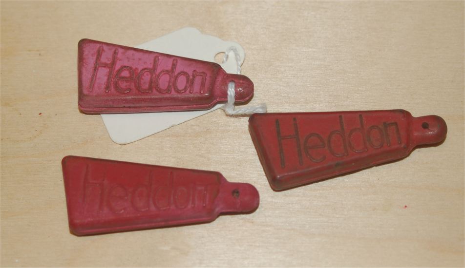 Heddon Casting Weights - Click Image to Close