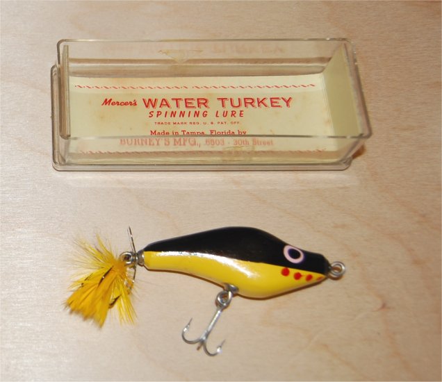 Burney's Manufacturing - Mercer's Water Turkey #104 - Click Image to Close