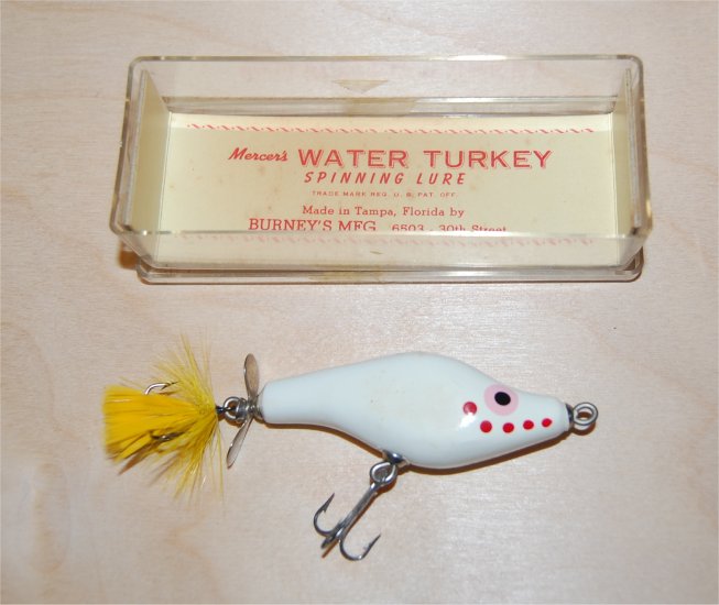Burney's Manufacturing - Mercer's Water Turkey #111 - Click Image to Close