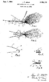 Louis D. Adam Fishing Lure Patent Assigned to True Temper