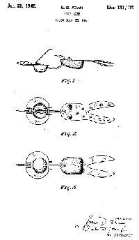 Louis D. Adam Fishing Lure Patent Assigned to True Temper