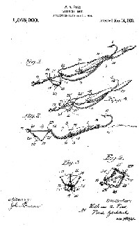 Al Foss Fishing Lure Patent