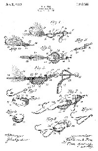 Al Foss Fishing Lure Patent