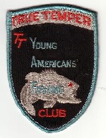 True Temper Young Americans Fishing Club Patch 