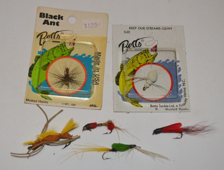 Assorted flyrod lures - Click Image to Close