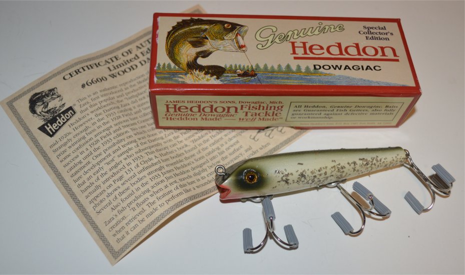 Heddon Collector's Edition Darting Zara X6600W-SS (0337) - Click Image to Close
