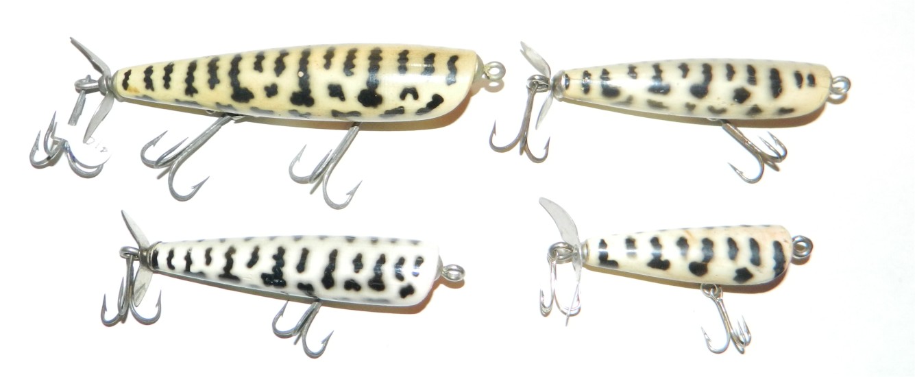 Florida Fishing Tackle - Four Barracuda Dalton Specials (Zebra)