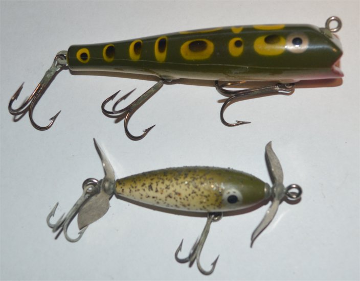 Paw Paw - Two Paw Paw lures - Click Image to Close