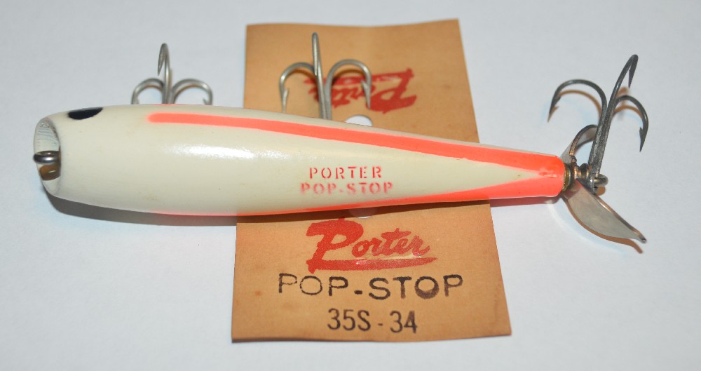 Porter Bait Company - Pop Stop 35S-34 - Click Image to Close